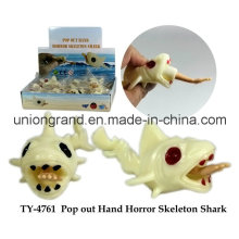 Pop out Hand Horror Skeleton Shark